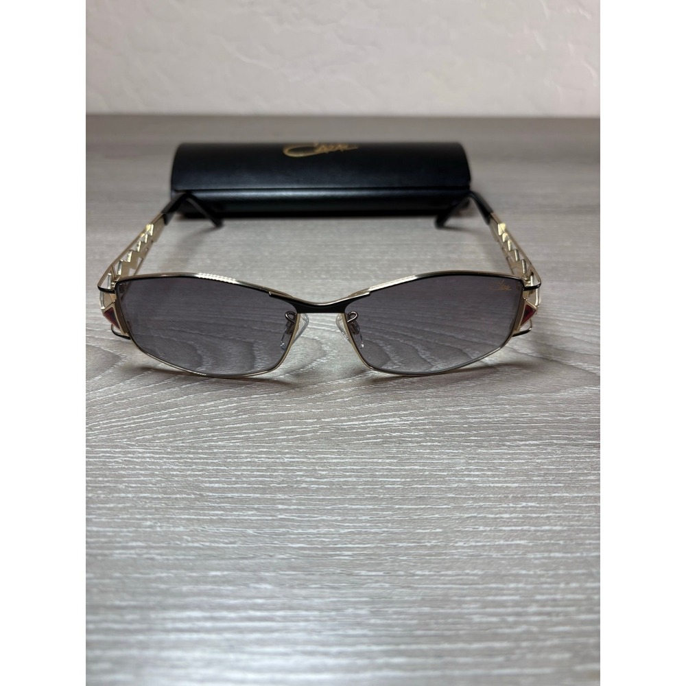 CAZAL  9098-C001 Red Black- Grey Lense Women's Sunglasses- NEW‎ w/ Case